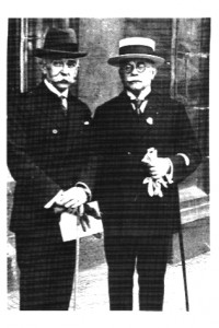 Baron de Coubertine a Dr. Guth-Jarkovský